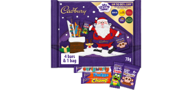 Cadbury Christmas Chocolate Selection Pack 78g