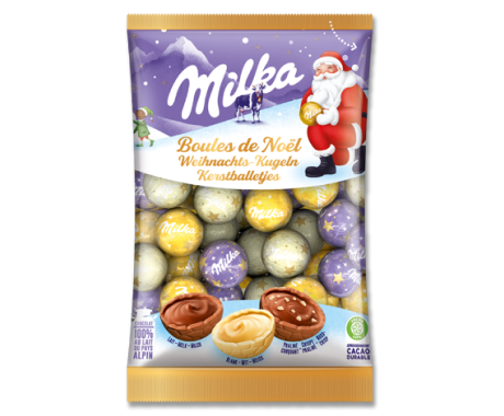 Milka Weihnachts-Kugeln Mix 350g