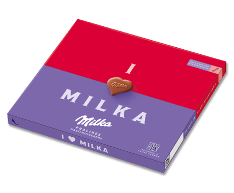 I love Milka Haselnusscrème 110g