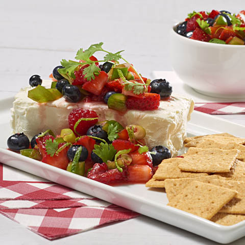 Mixed Berry Cheese Spread