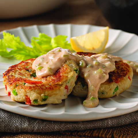 Crab Cakes with Savory Remoulade