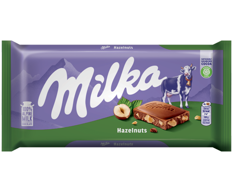 Milka Hazelnuts 100G