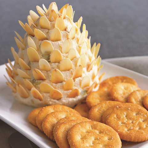 RITZ Pinecone Cheese Spread