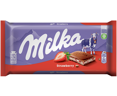 Milka Strawberry 100G