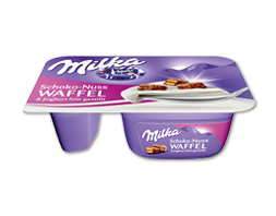 Schoko-Nuss Waffel Joghurt 120g