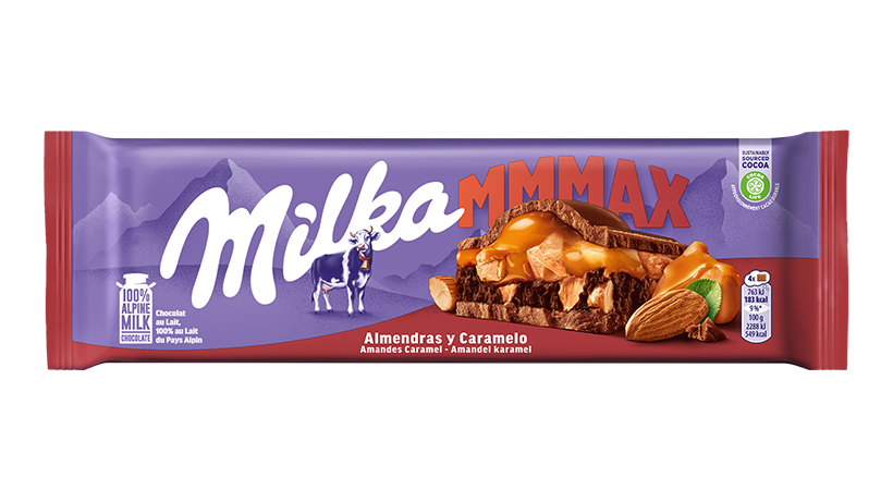 Milka MMMax Almendra y Caramelo 300g