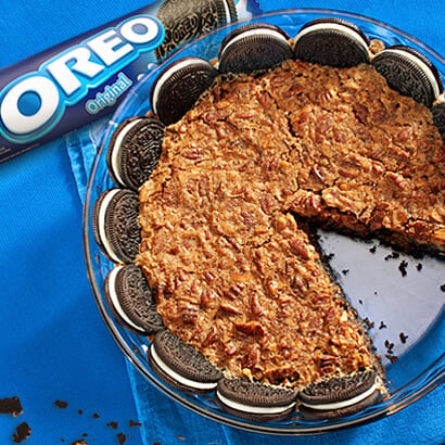 OREO CRUST PECAN PIE