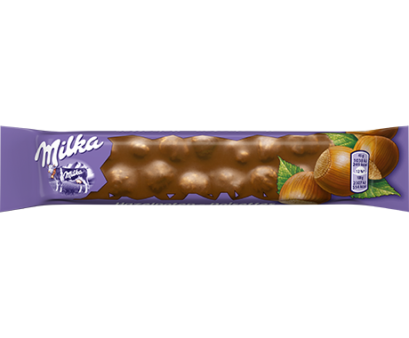 Barre Milka Noisettes Entières