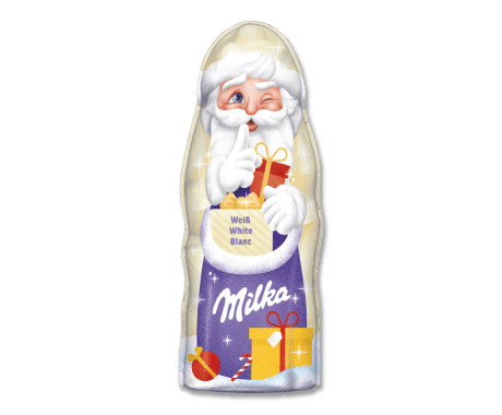 Milka Weihnachtsmann Weiß 45g