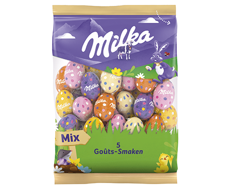 Milka Petits Oeufs Mix 5 Goûts 350G