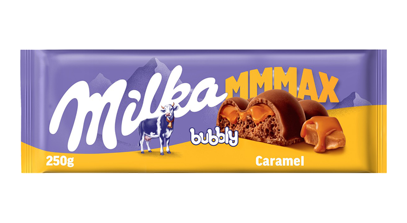 Milka MMMax Bubbly Caramel 250g