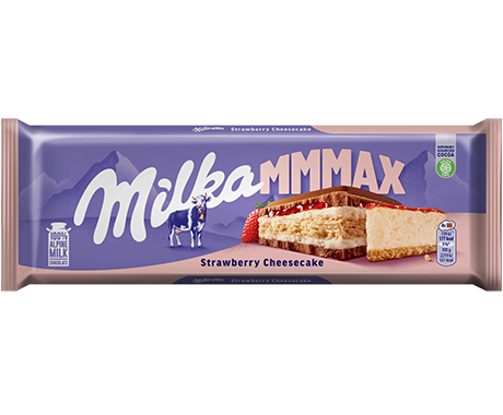 Milka Strawberry Cheesecake 300G