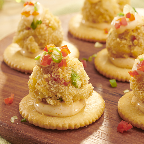 Bouchées RITZ avec garniture au crabe 