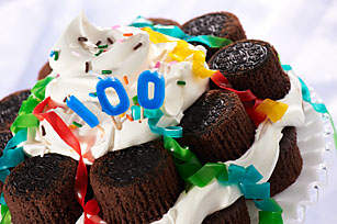 OREO Birthday Cupcake Cake