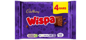 Cadbury Wispa Gold | Total 12 bars of British Chocolate Candy - Cadbury  Wispa Gold 48g each