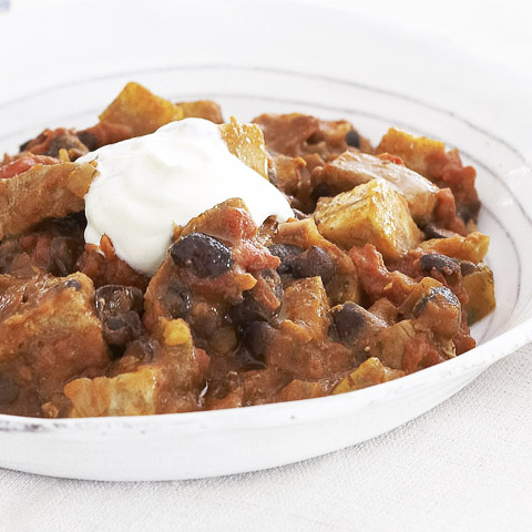 RITZ  Pork & Black Bean Chili