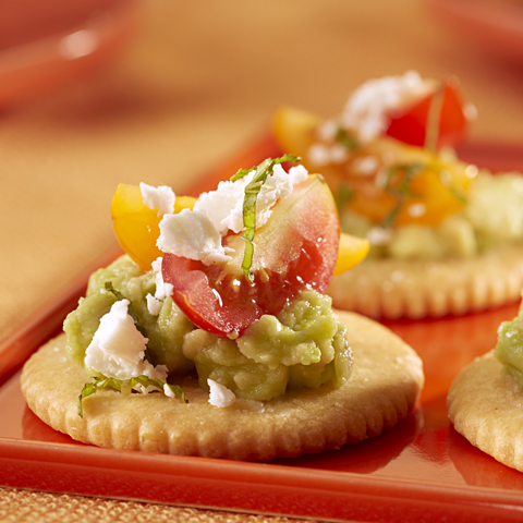 Garniture de tomates, d’avocat et de feta RITZ