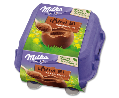 Milka Löffel-Ei Kakaocrème 136g