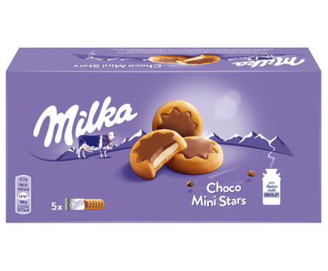 Milka Choco Mini Starts 185g