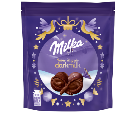 Milka Feine Kugeln Dark Milk 100g