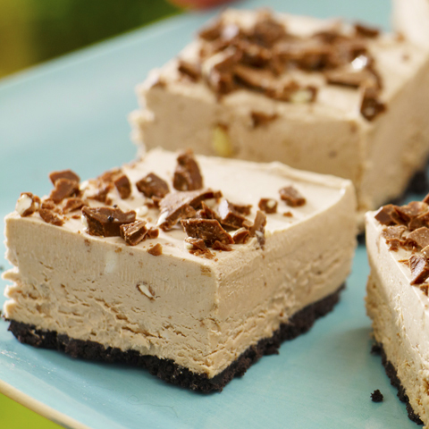 Frozen TOBLERONE Mousse Squares