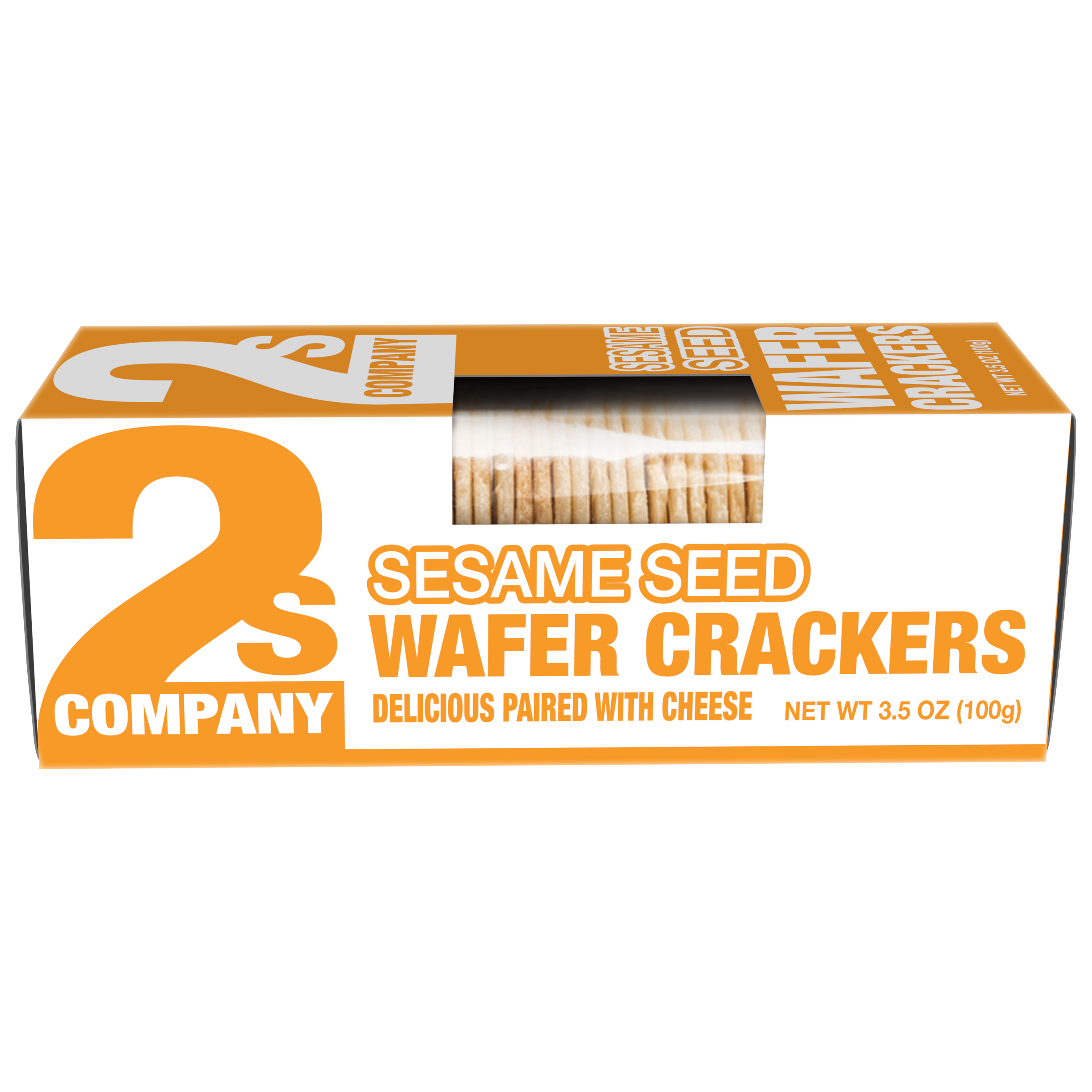 2s Company Wafer Crackers Sesame Seed 3.5oz