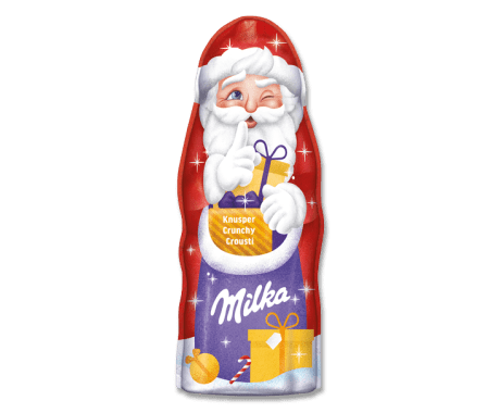 Milka Weihnachtsmann Knusper 45g