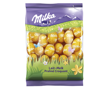 Milka Petits Oeufs Lait Praliné 350G