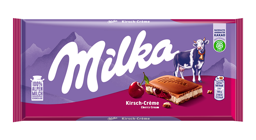 Milka Cherry Cream 100g