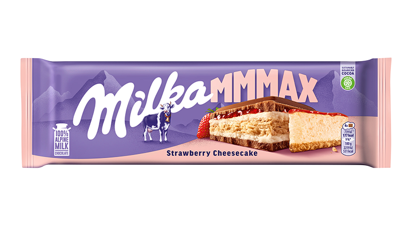 Milka MMMax Strawberry Cheesecake 300g