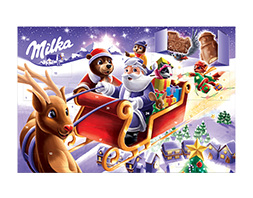 Milka Adventní Kalendář 200G