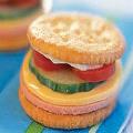 Mini Cracker Sandwiches