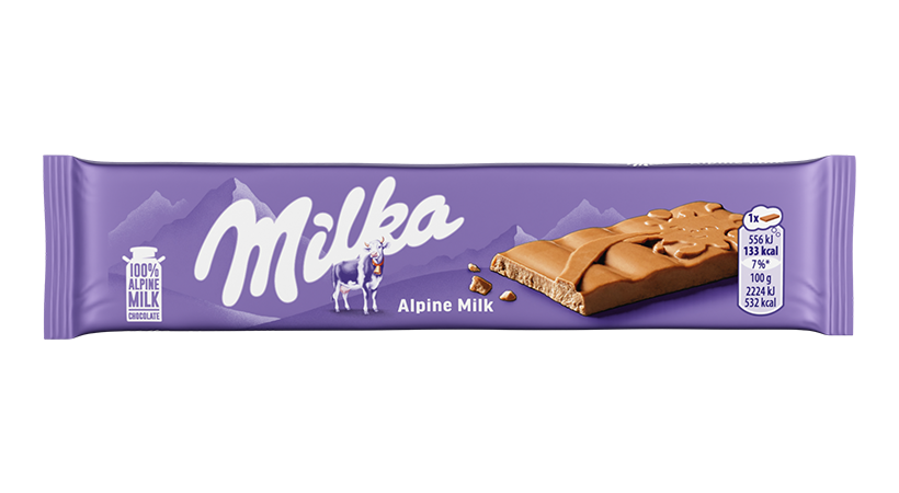 Milka Alpesi Tejcsokoládé Szelet 25g
