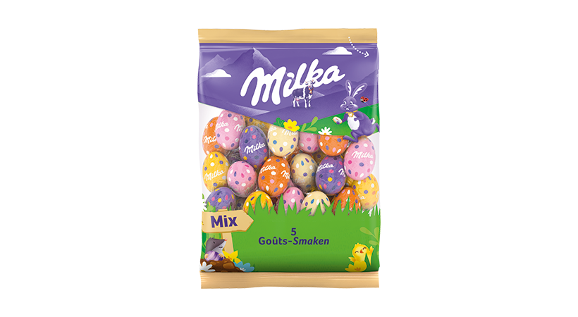 Milka Petits Oeufs De Pāques 5 Goūts 350g