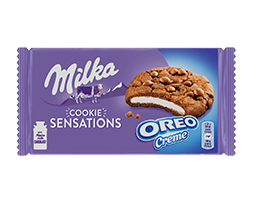 Milka Cookie Sensation Oreo Cream 156G/ Milka Biscuiți Cu Cremă Oreo 156G