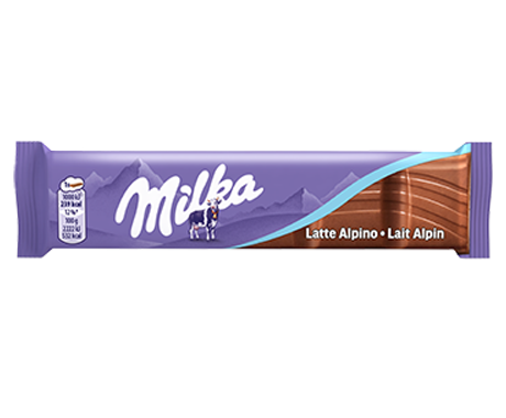 Milka Barre Lait Alpin 45g