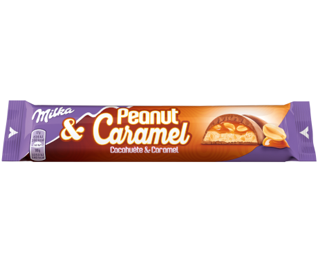 Milka Peanut Caramel Bar 37g