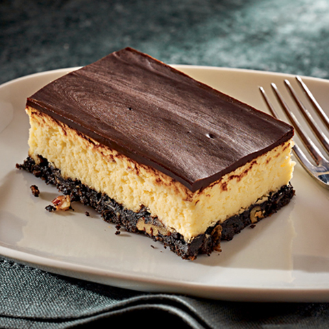 OREO Layered Nanaimo Bar Cheesecake