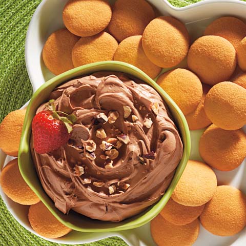 Chocolate-Hazelnut Cheesecake Dip
