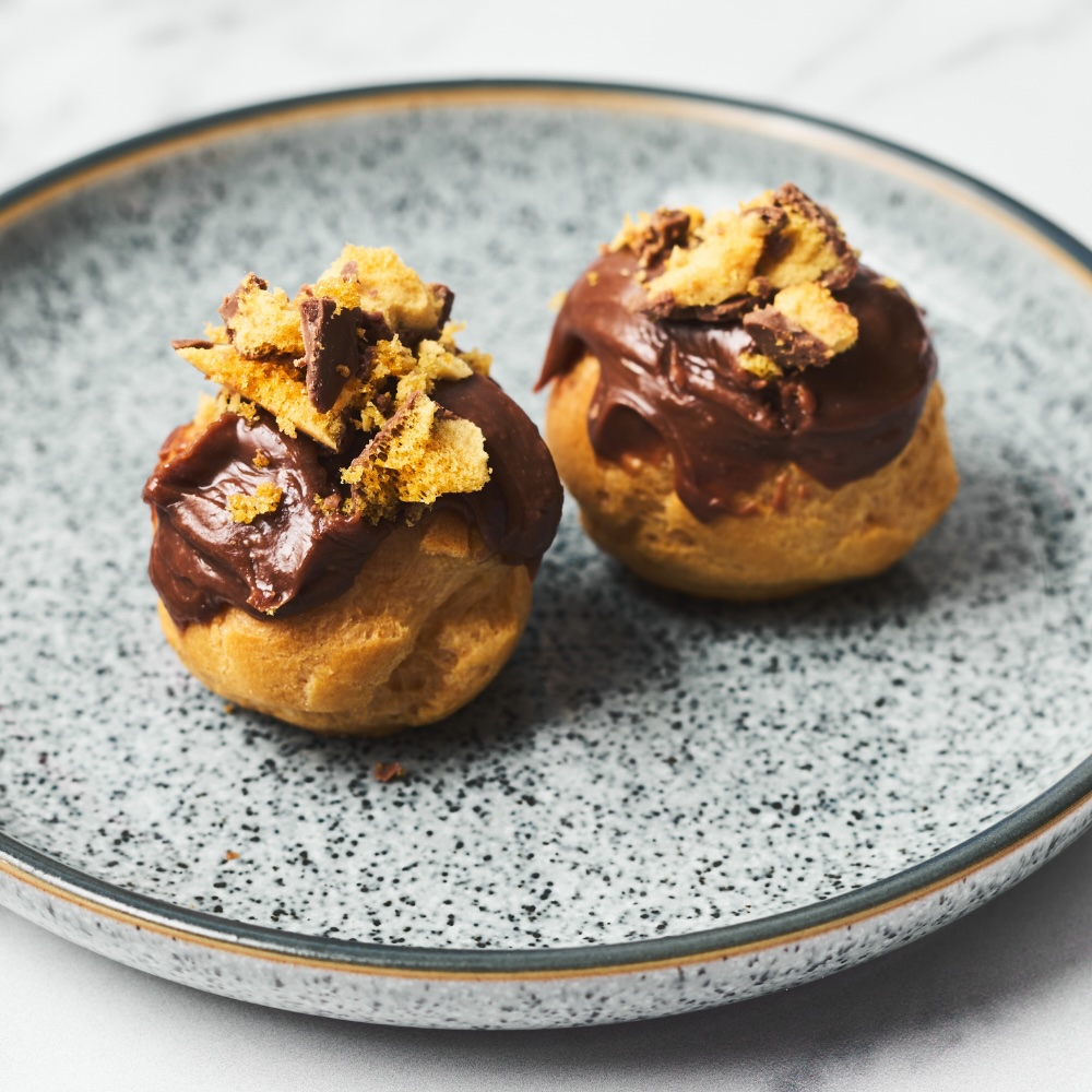 Loaded Crunchie Profiteroles with Philadelphia® & Cadbury®