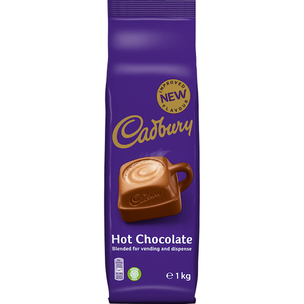 Cadbury Instant Hot Chocolate 1kg Vending Bag