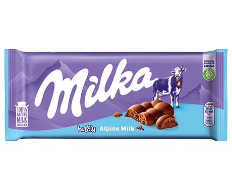 Milka Bubbly 100g