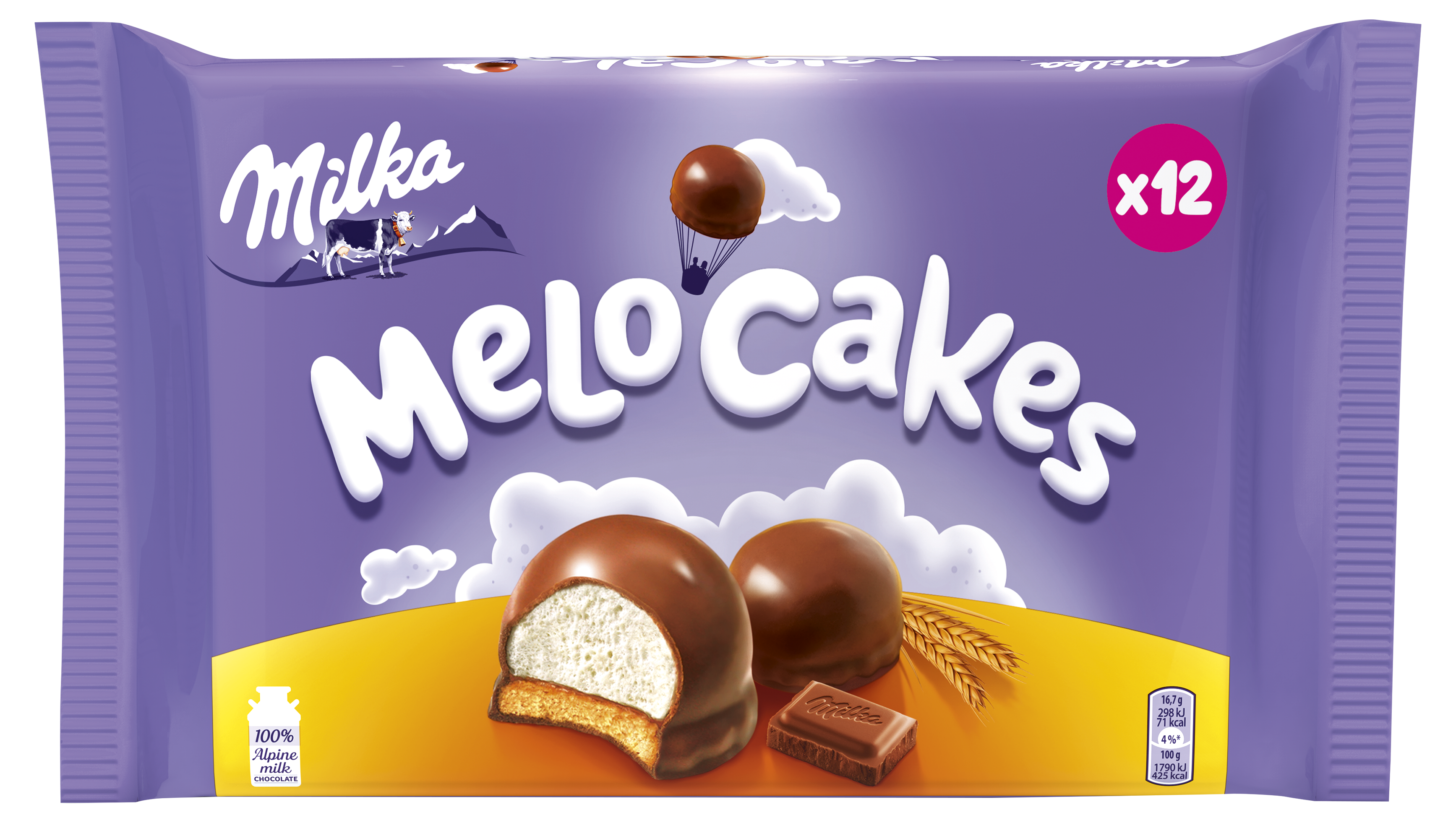 Milka Melo Cakes 200G