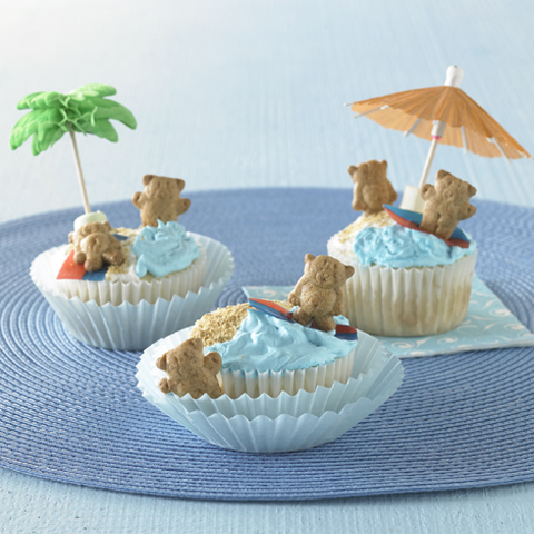 Petits gâteaux « oursons à la plage » P’TITE ABEILLE