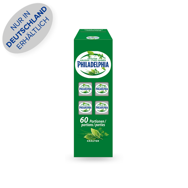 Philadelphia Kräuter Doppelrahmstufe (60x16,67 g)