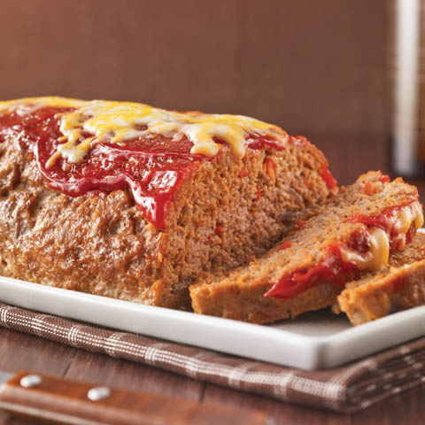 Cheesy Turkey Meatloaf