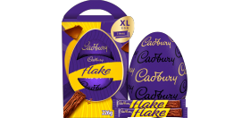 Cadbury Flake Special Gesture chocolate Easter Egg with 3 flake chocolate bars,  226g