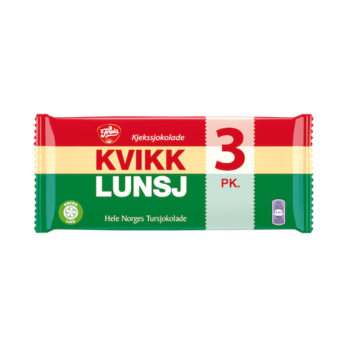 Kvikk Lunsj 3PK 141g