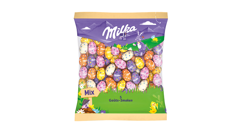 Milka Petits Oeufs De Pāques 5 Goūts Mix 1kg