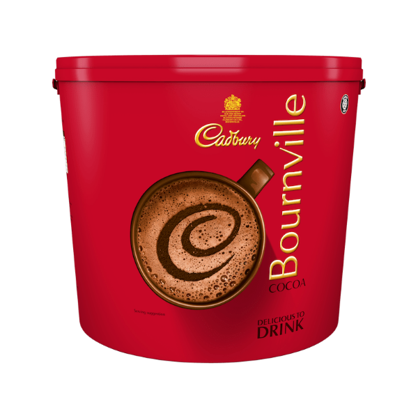 Cadbury Bournville Cocoa Powder 4KG Tub